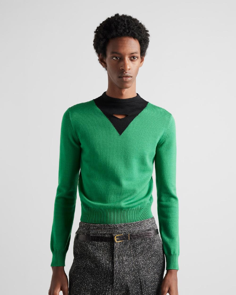 Prada Jersey De Lana