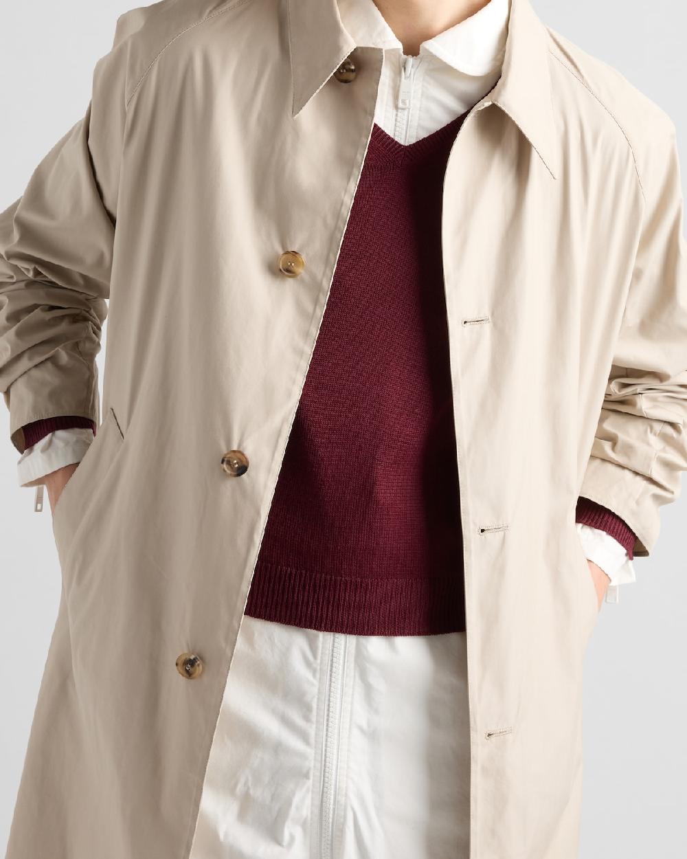 Prada Jersey De Lana Con Escote En V