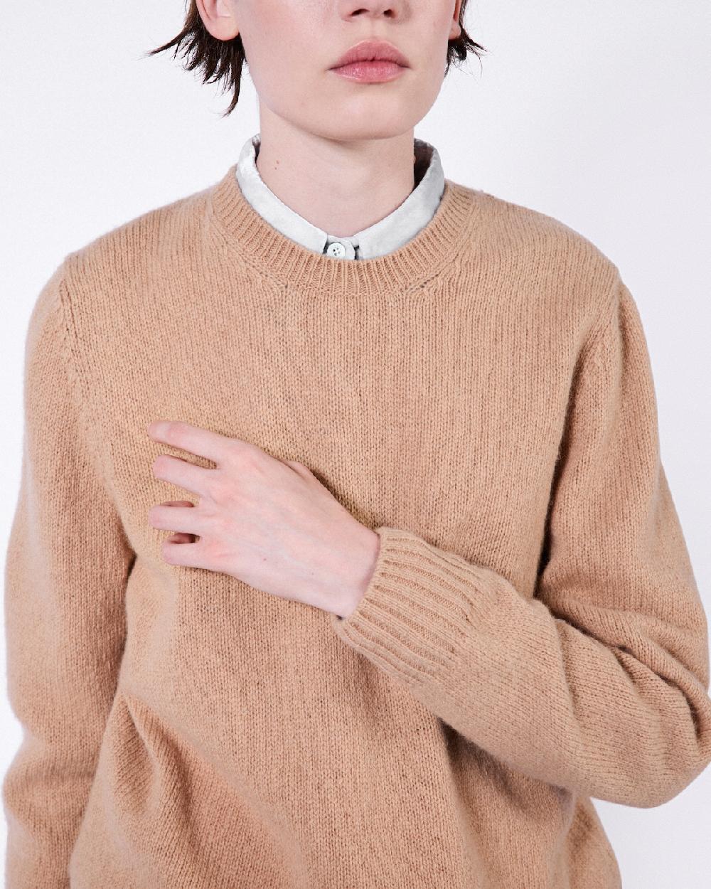 Prada Jersey De Lana Y Cachemir Con Cuello Redondo