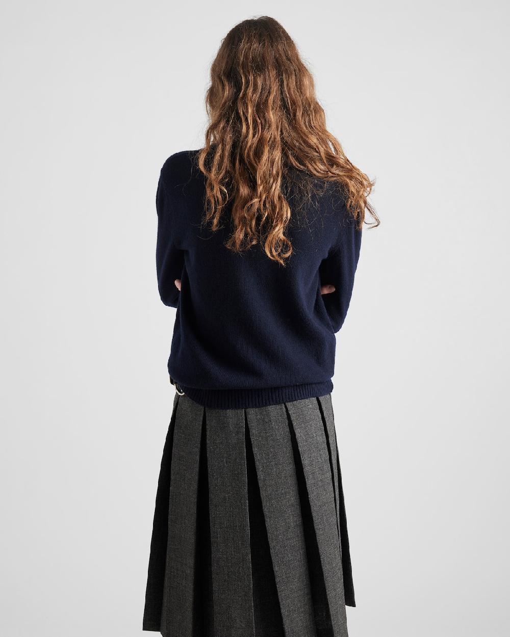 Prada Jersey De Lana Y Cachemir En Intarsia