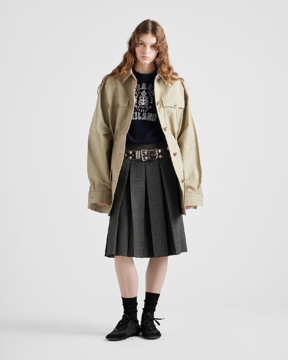 Prada Jersey de lana y cachemir en intarsia