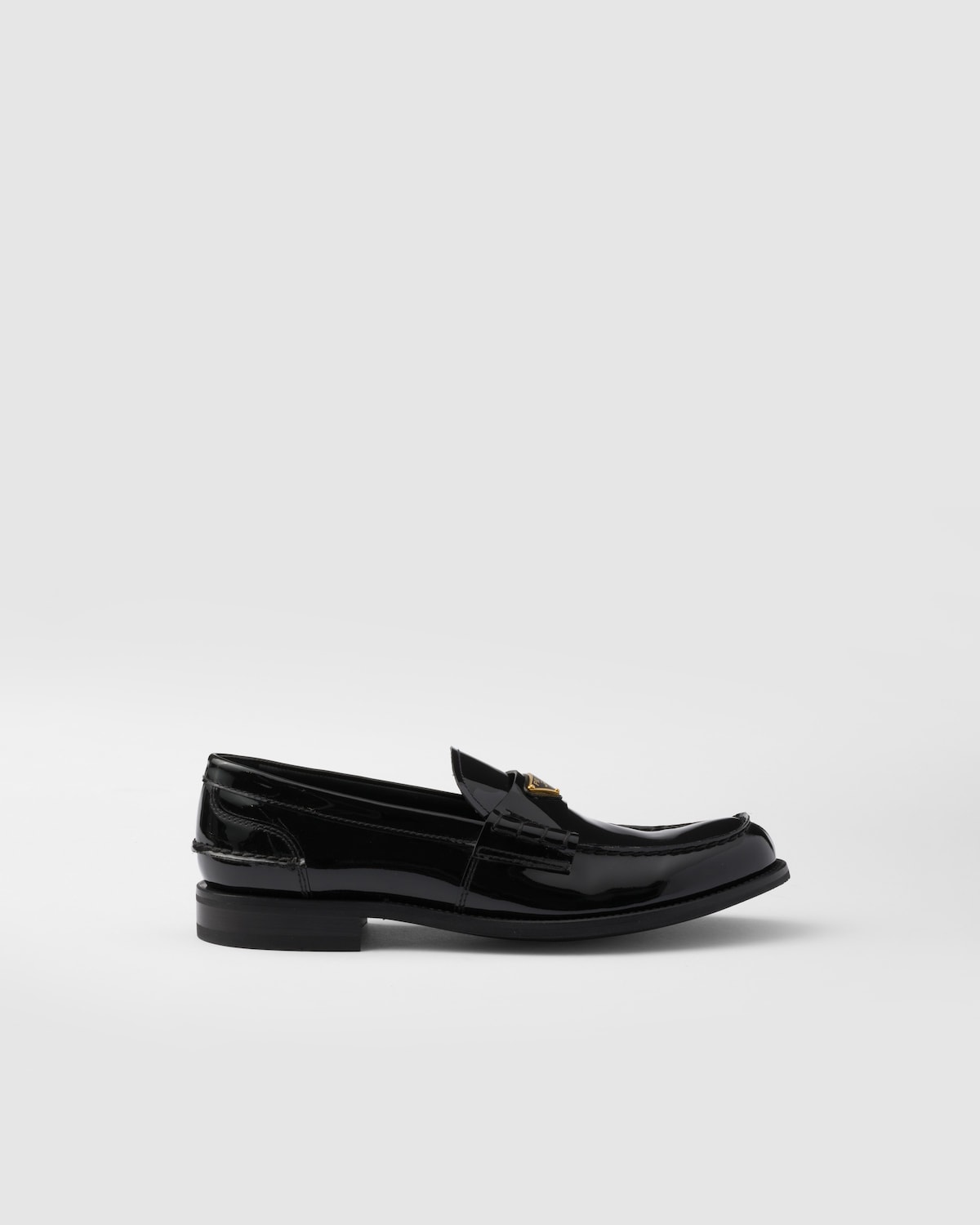 Prada Loafer em couro escovado