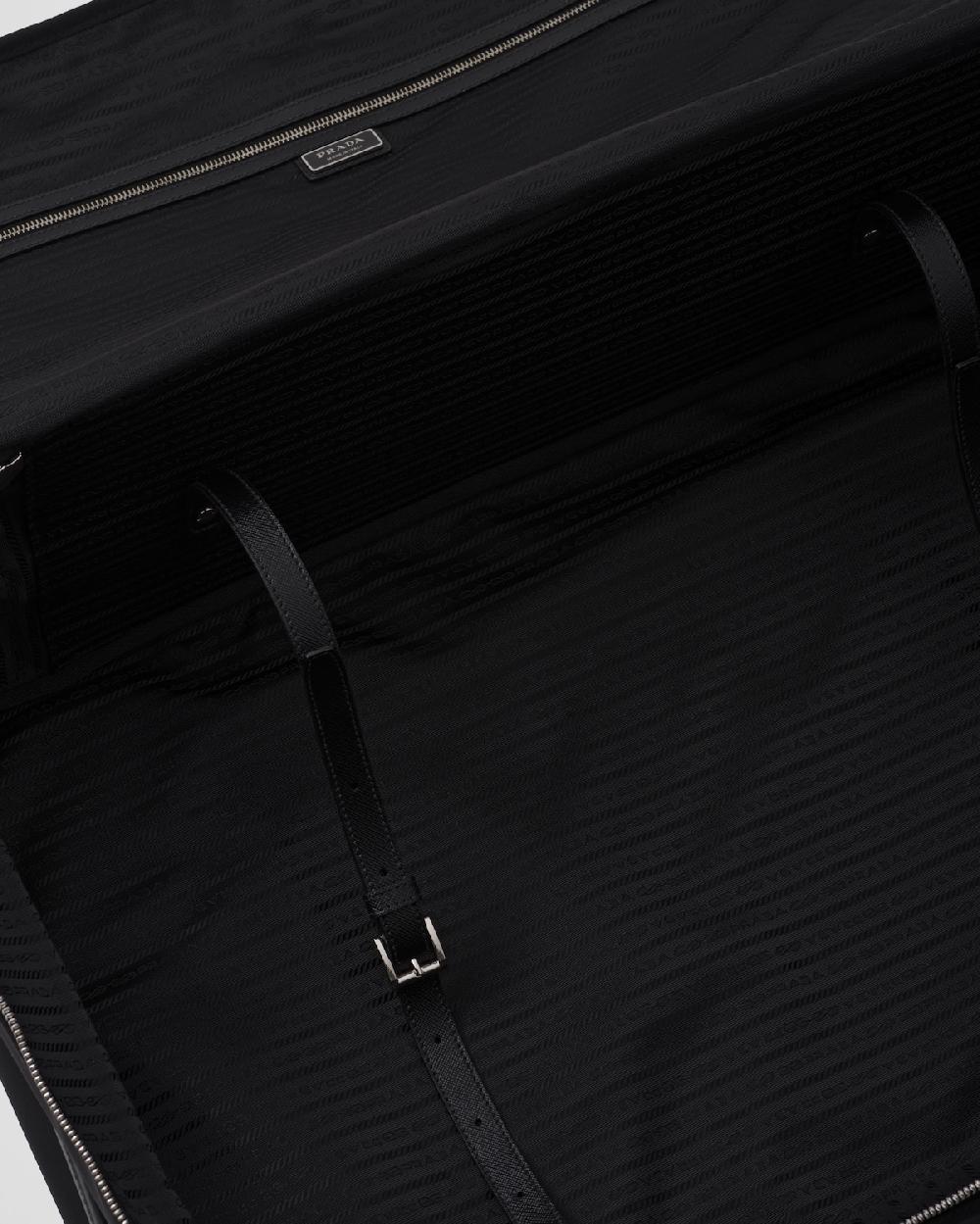 Prada Maleta De Re-Nylon Y Piel Saffiano