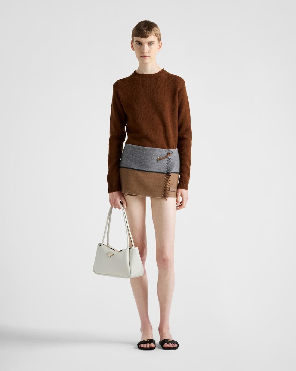 Prada Minifalda de cachemir