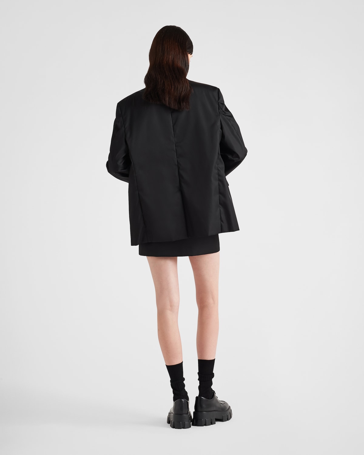 Prada Minifalda De Re-Nylon