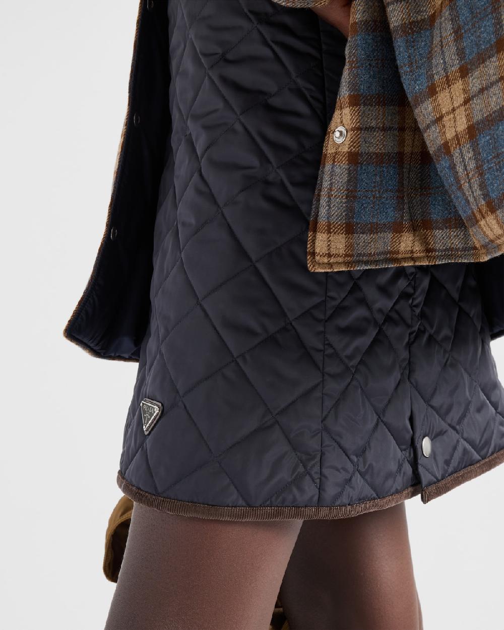 Prada Minifalda De Re-Nylon Ligero