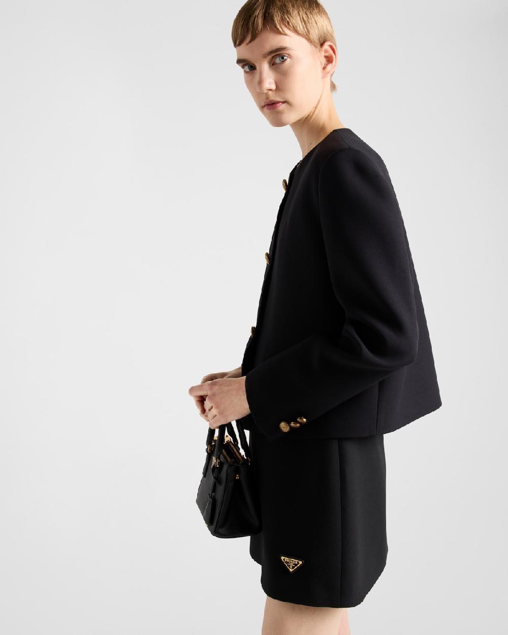 Prada Minifalda De Tricotina