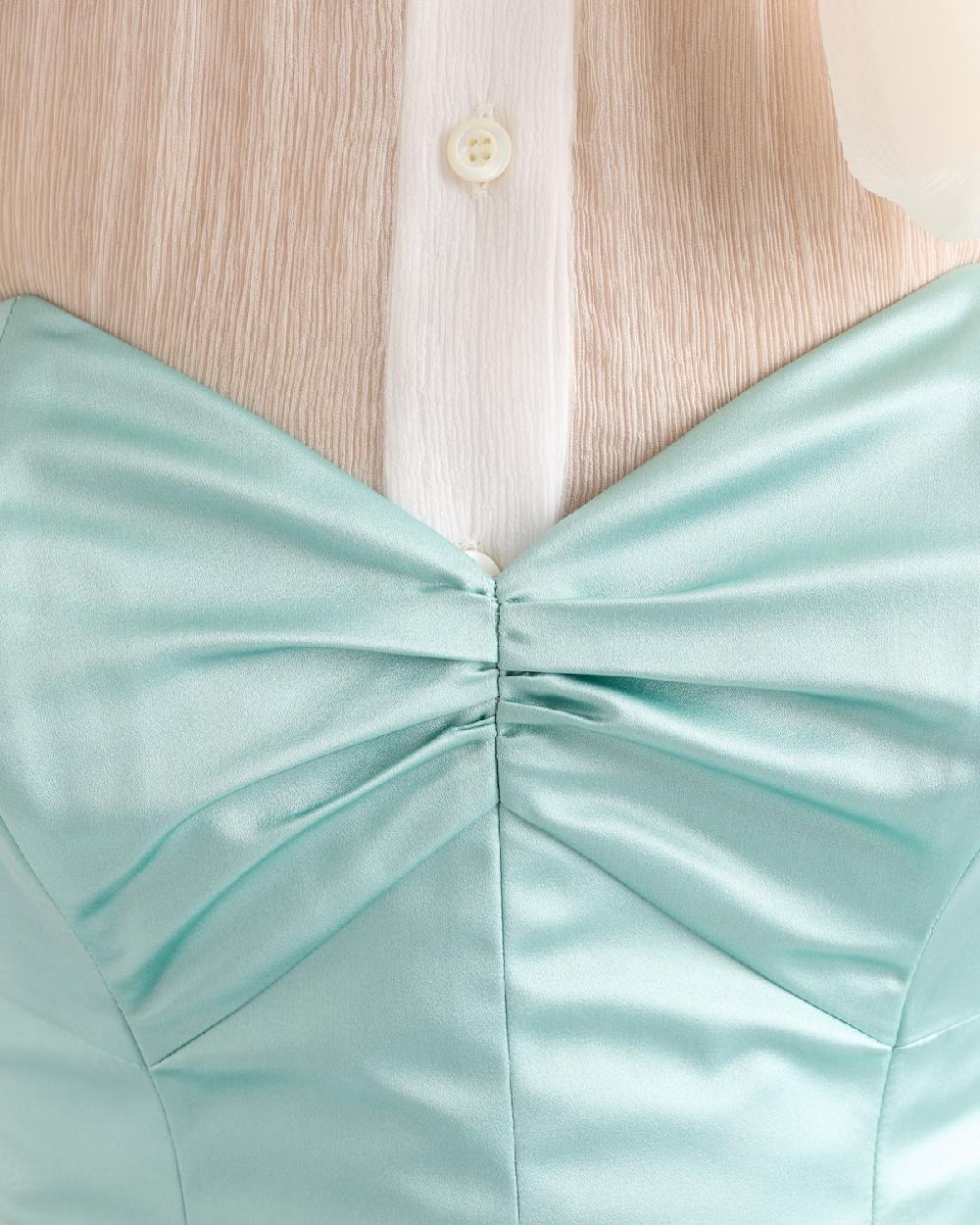 Prada Minivestido De Duchesse