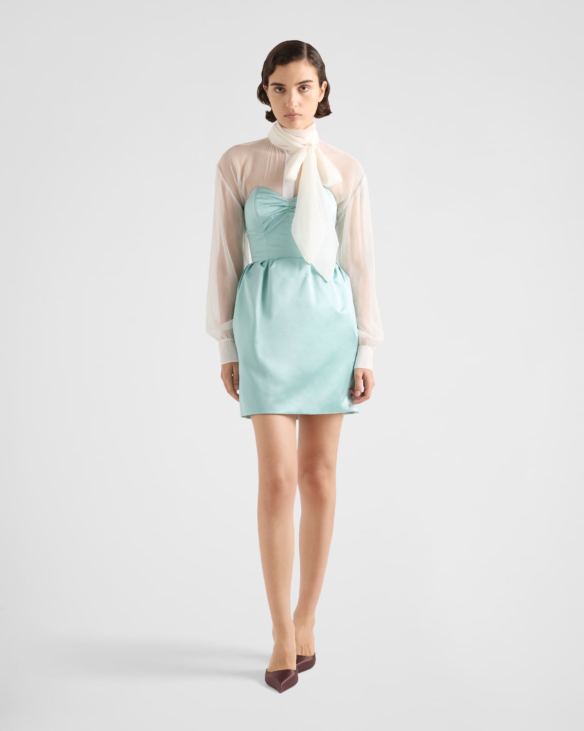 Prada Minivestido de duchesse