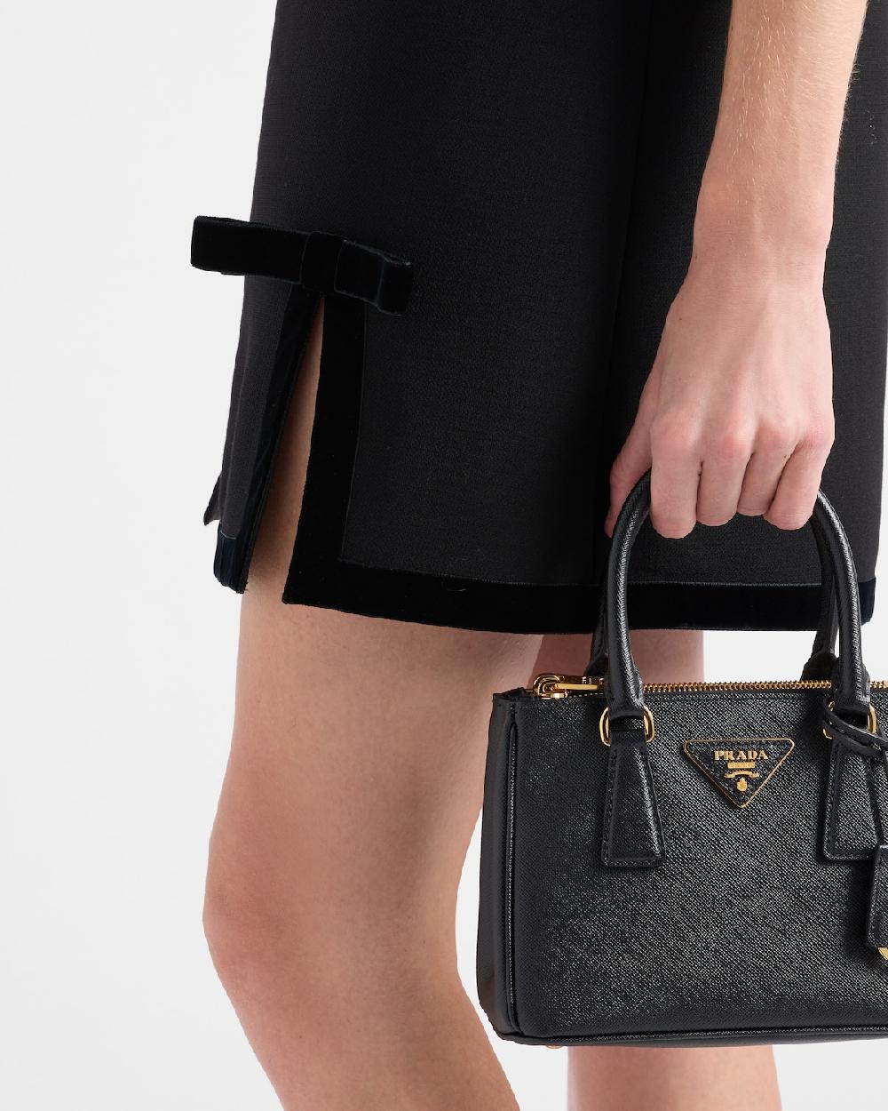 Prada Minivestido De Natté