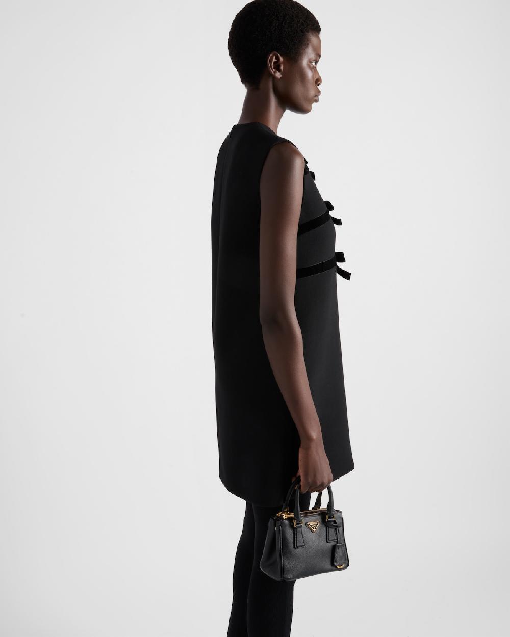 Prada Minivestido De Natté