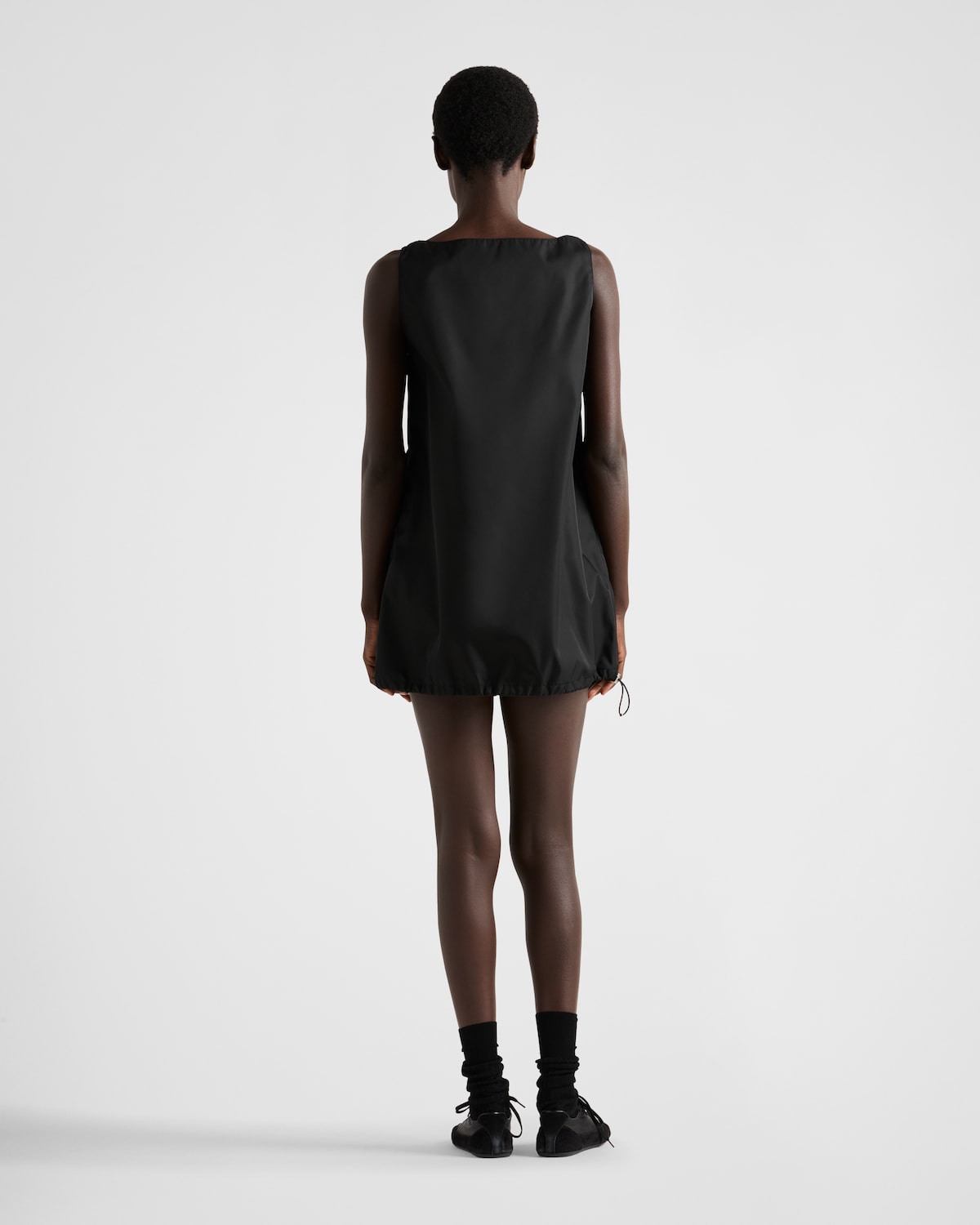 Prada Minivestido De Re-Nylon