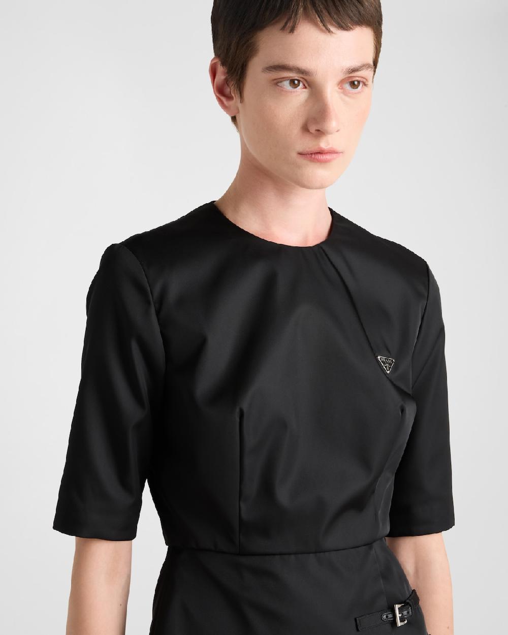 Prada Minivestido De Re-Nylon