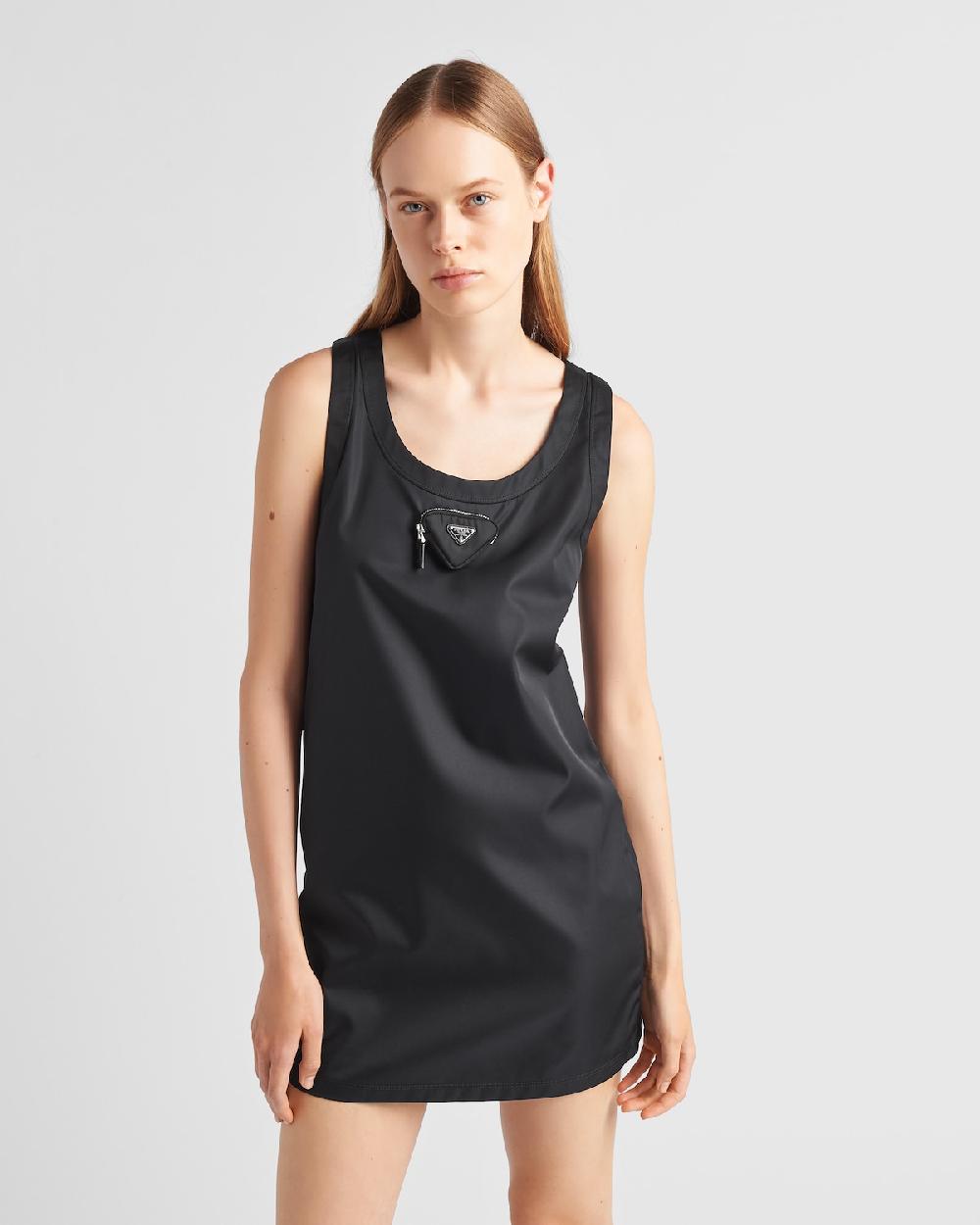 Prada Minivestido De Re-Nylon