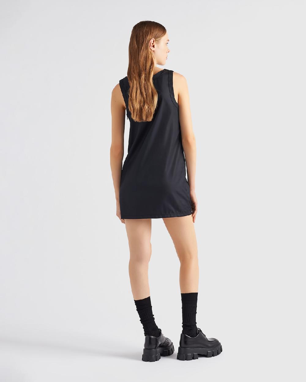 Prada Minivestido De Re-Nylon