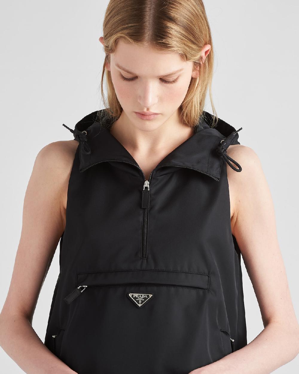 Prada Minivestido De Re-Nylon