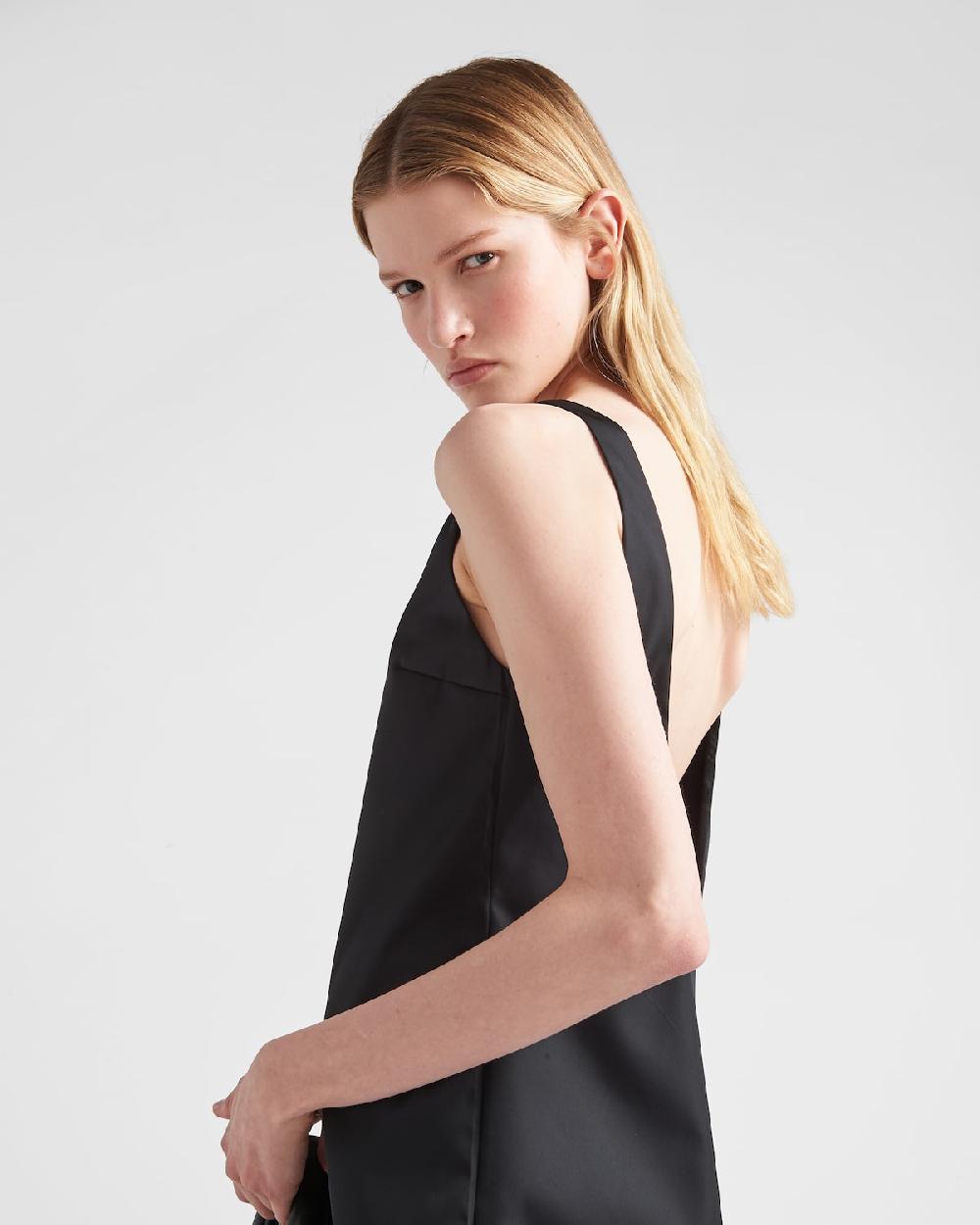 Prada Minivestido De Re-Nylon