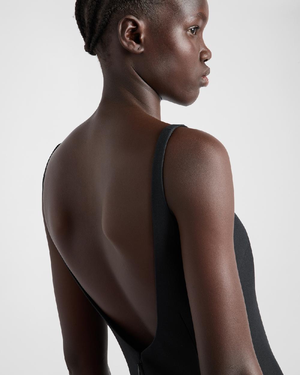 Prada Minivestido De Tricotina