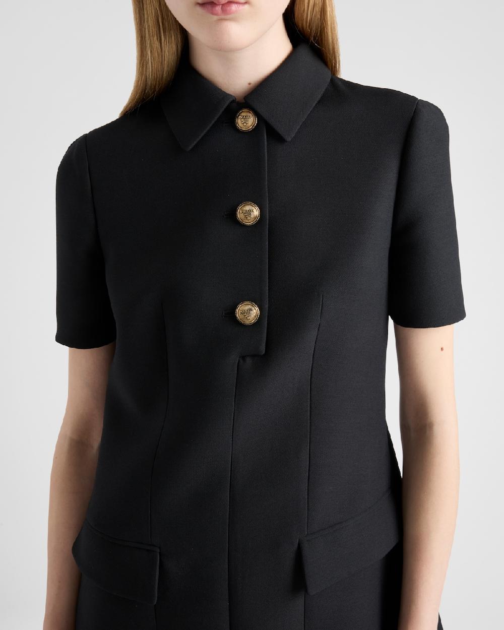 Prada Minivestido De Tricotina