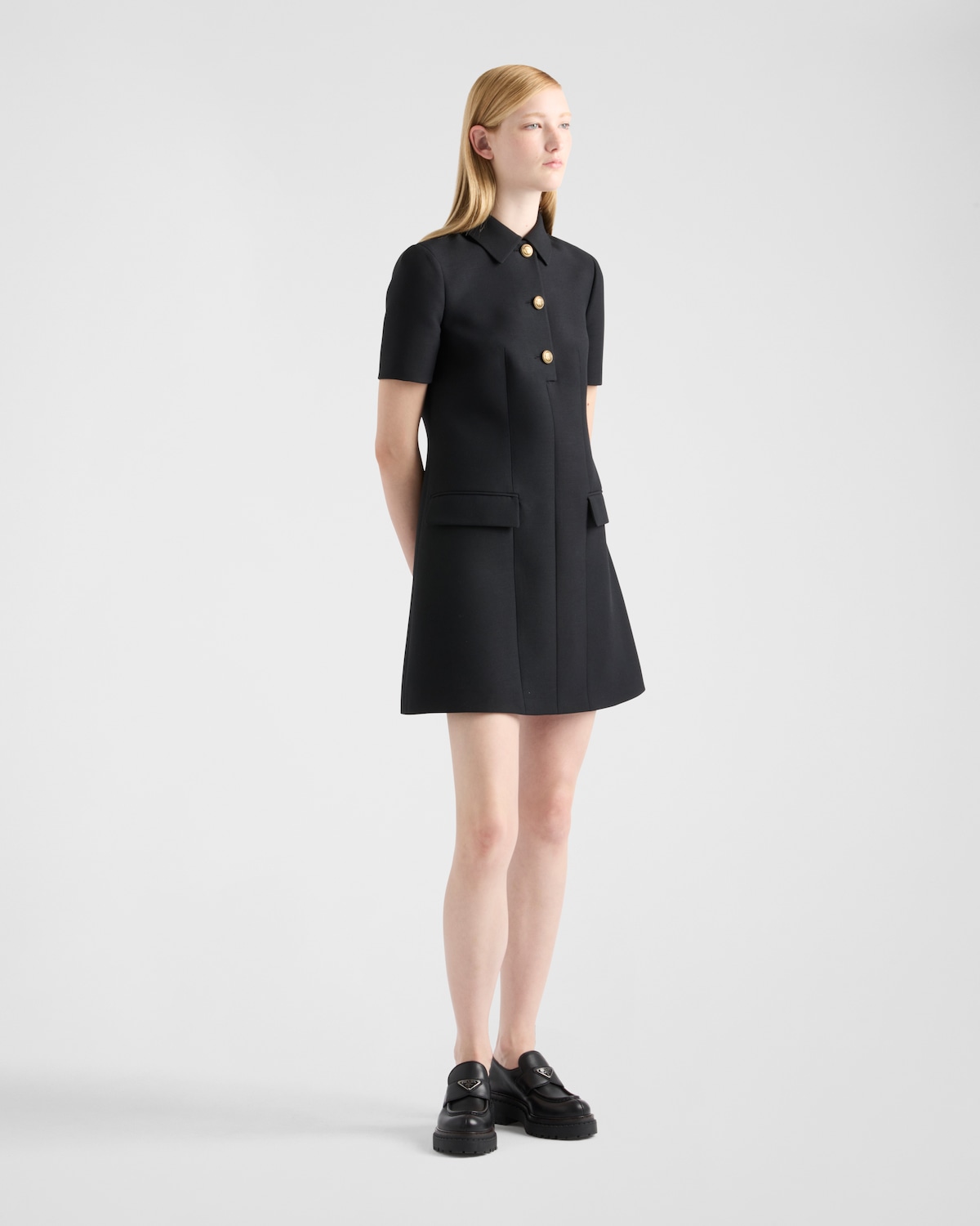 Prada Minivestido de tricotina