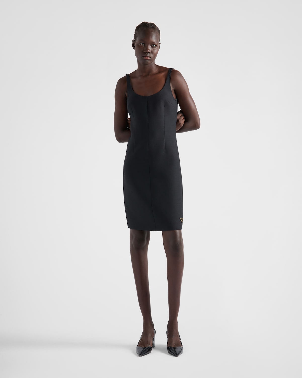 Prada Minivestido de tricotina