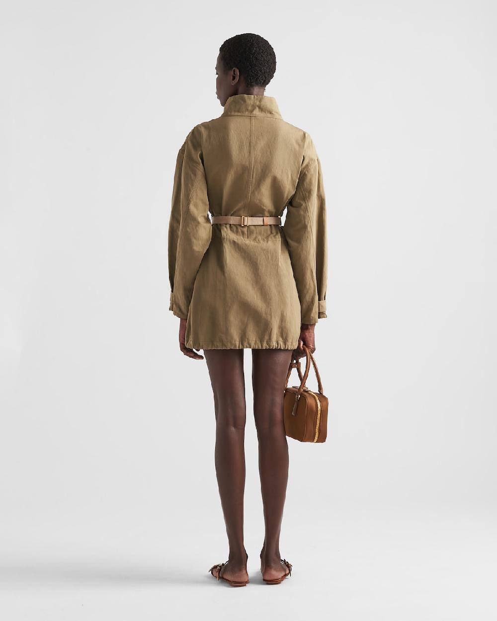 Prada Minivestido En Panamá De Algodón