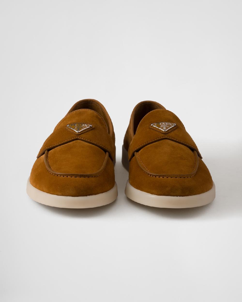 Prada Mocasines De Ante