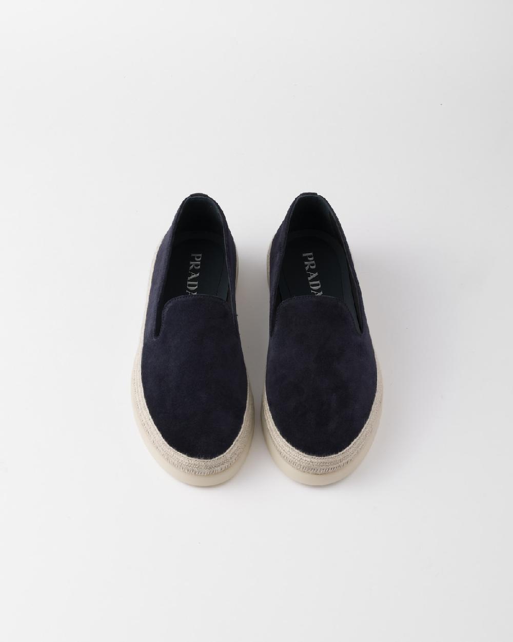 Prada Mocasines De Ante