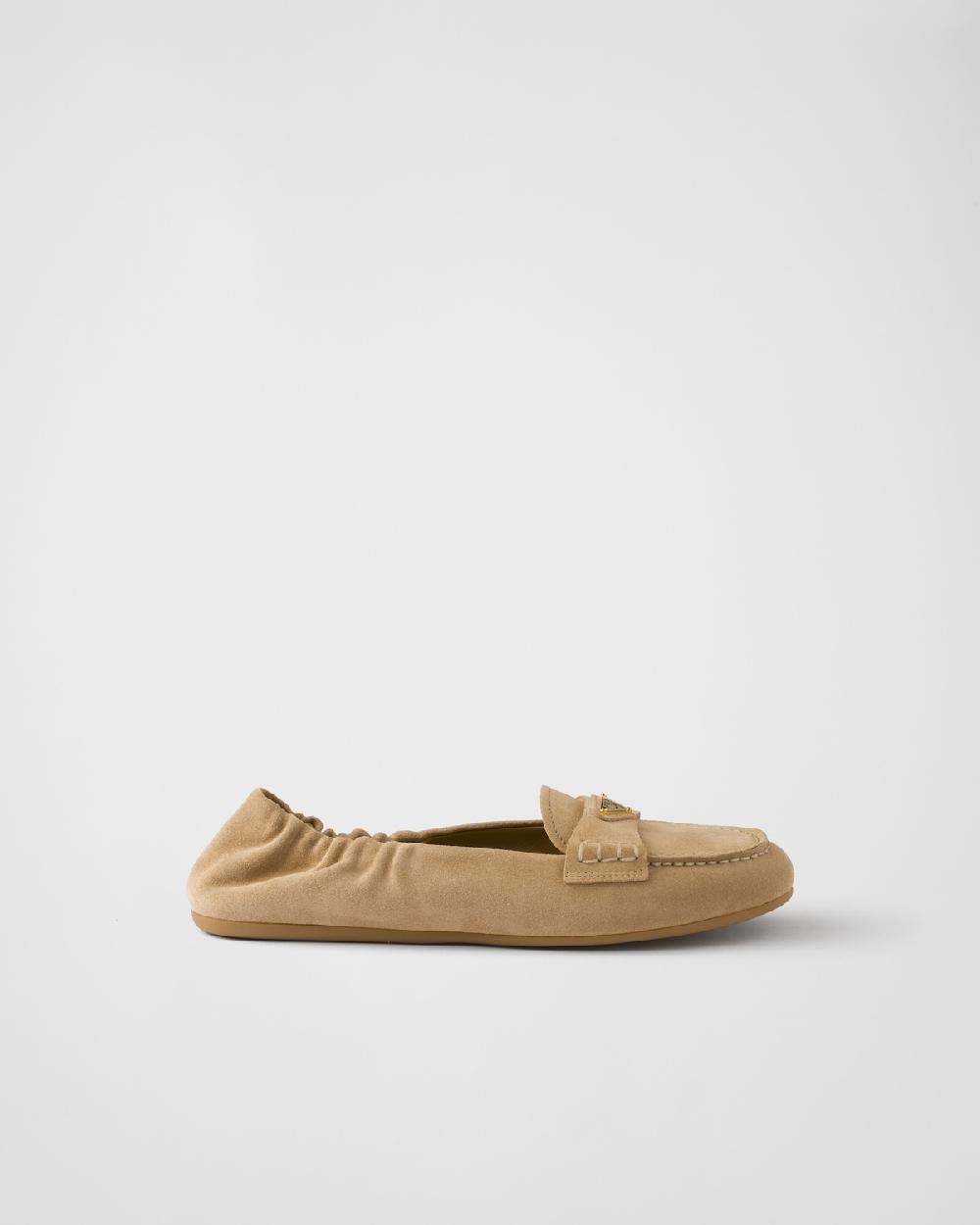 Prada Mocasines de ante