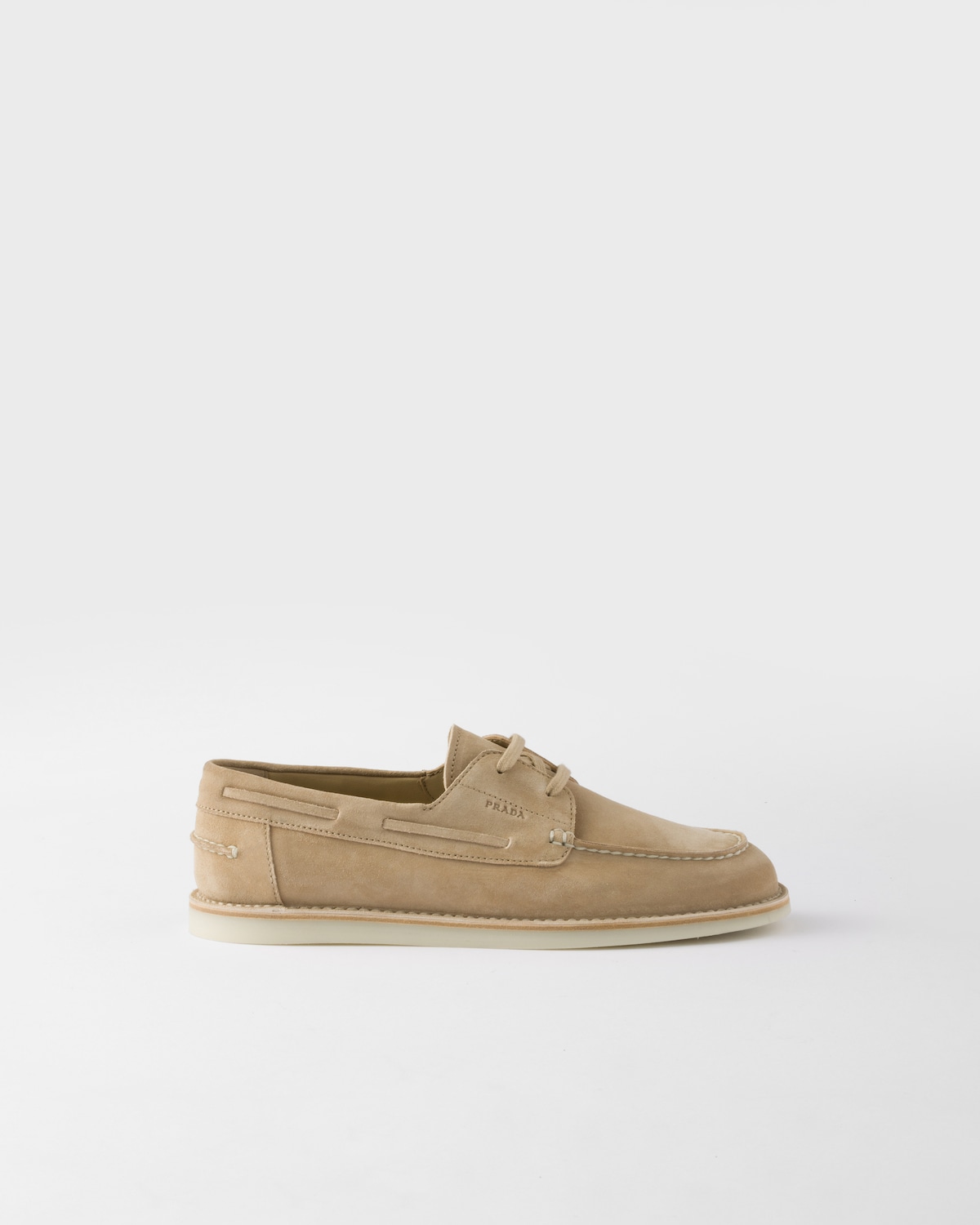 Prada Mocasines de ante desteñidos