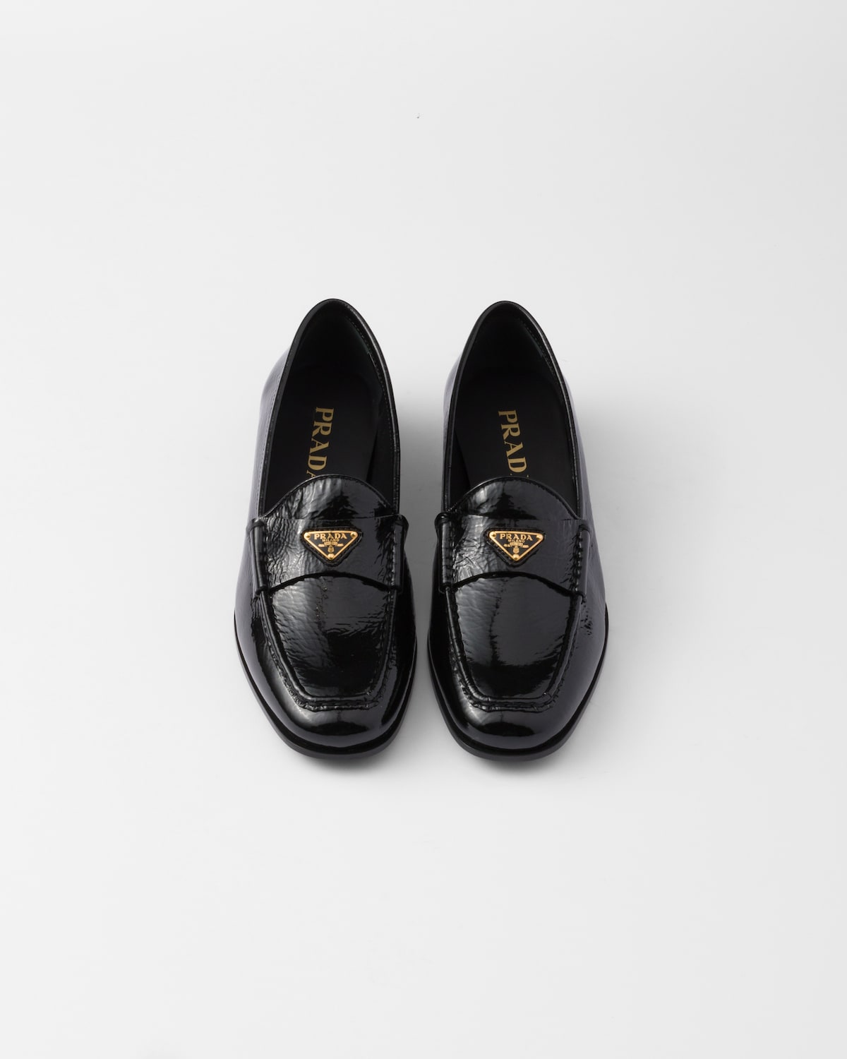 Prada Mocasines De Charol Naplak