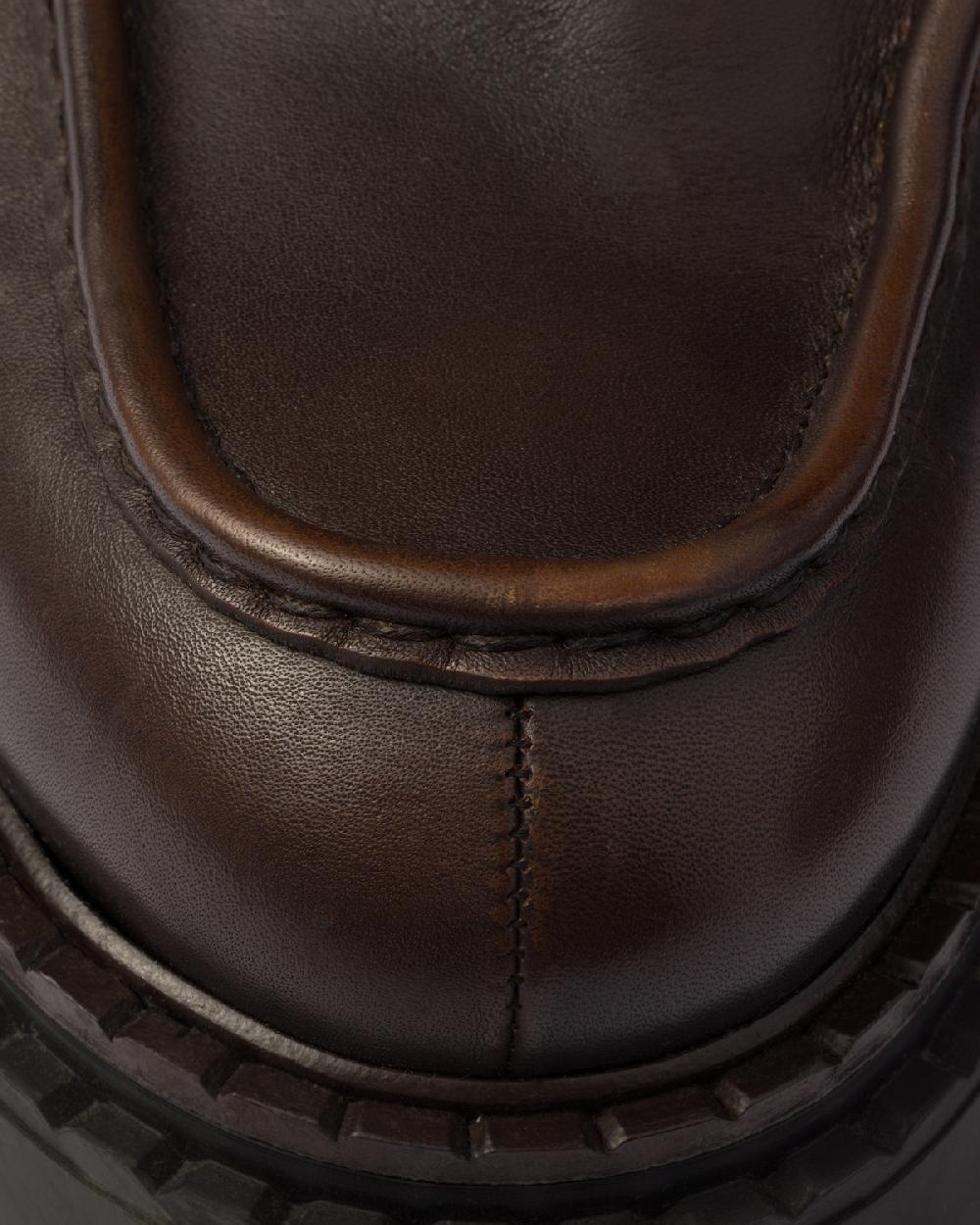 Prada Mocasines De Piel