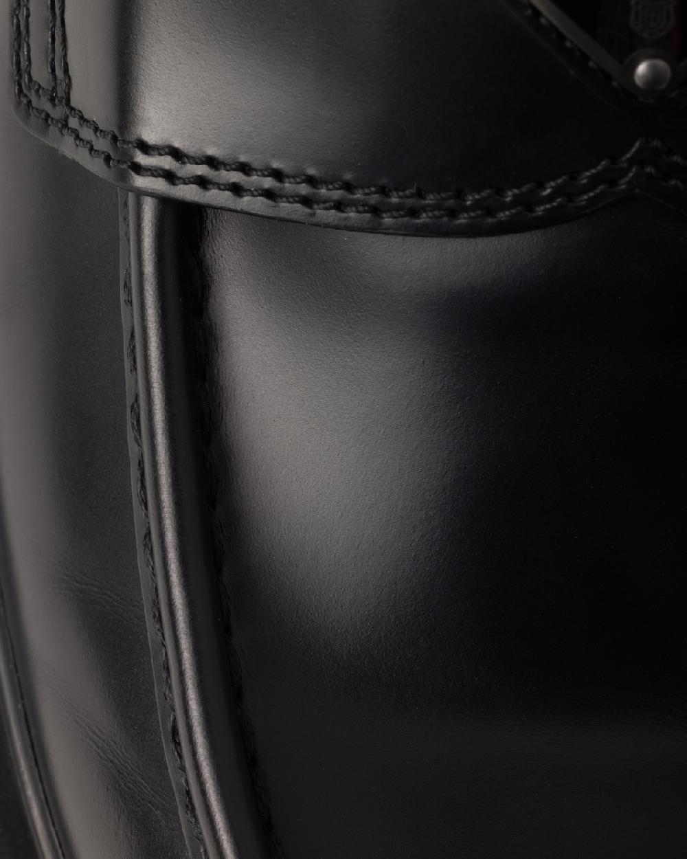 Prada Mocasines De Piel Cepillada