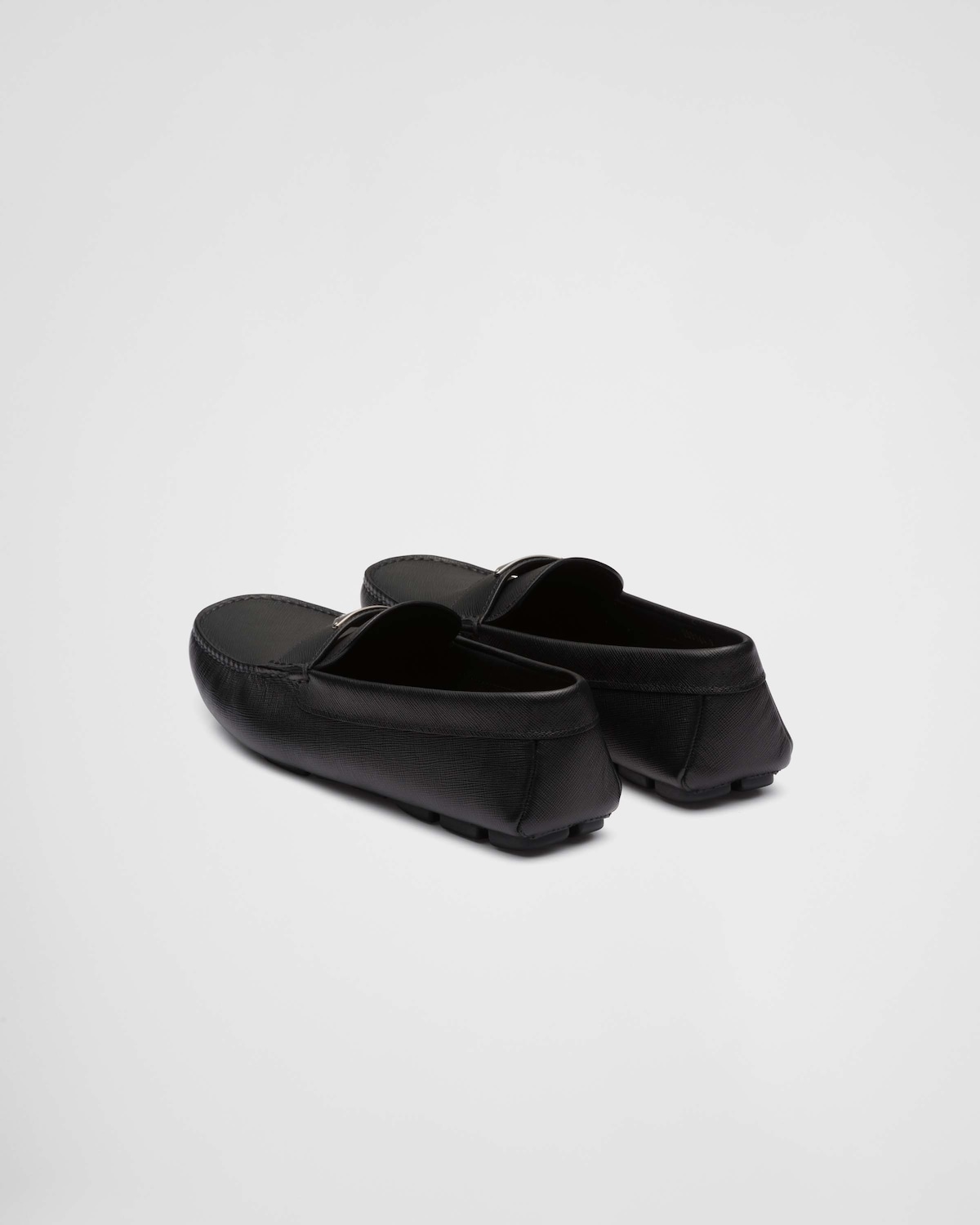 Prada Mocasines De Piel Saffiano