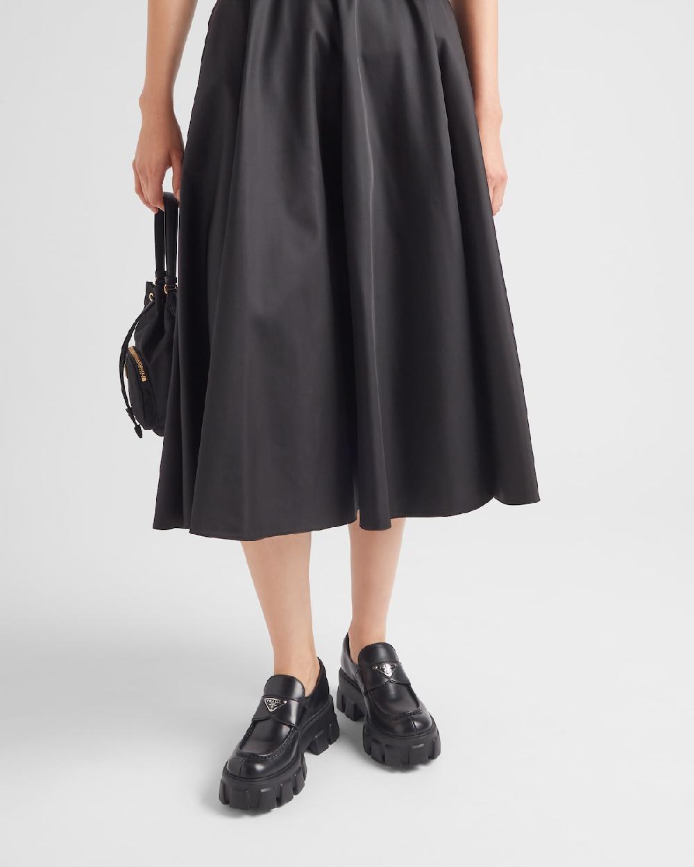 Prada Mocasines Monolith De Piel Cepillada