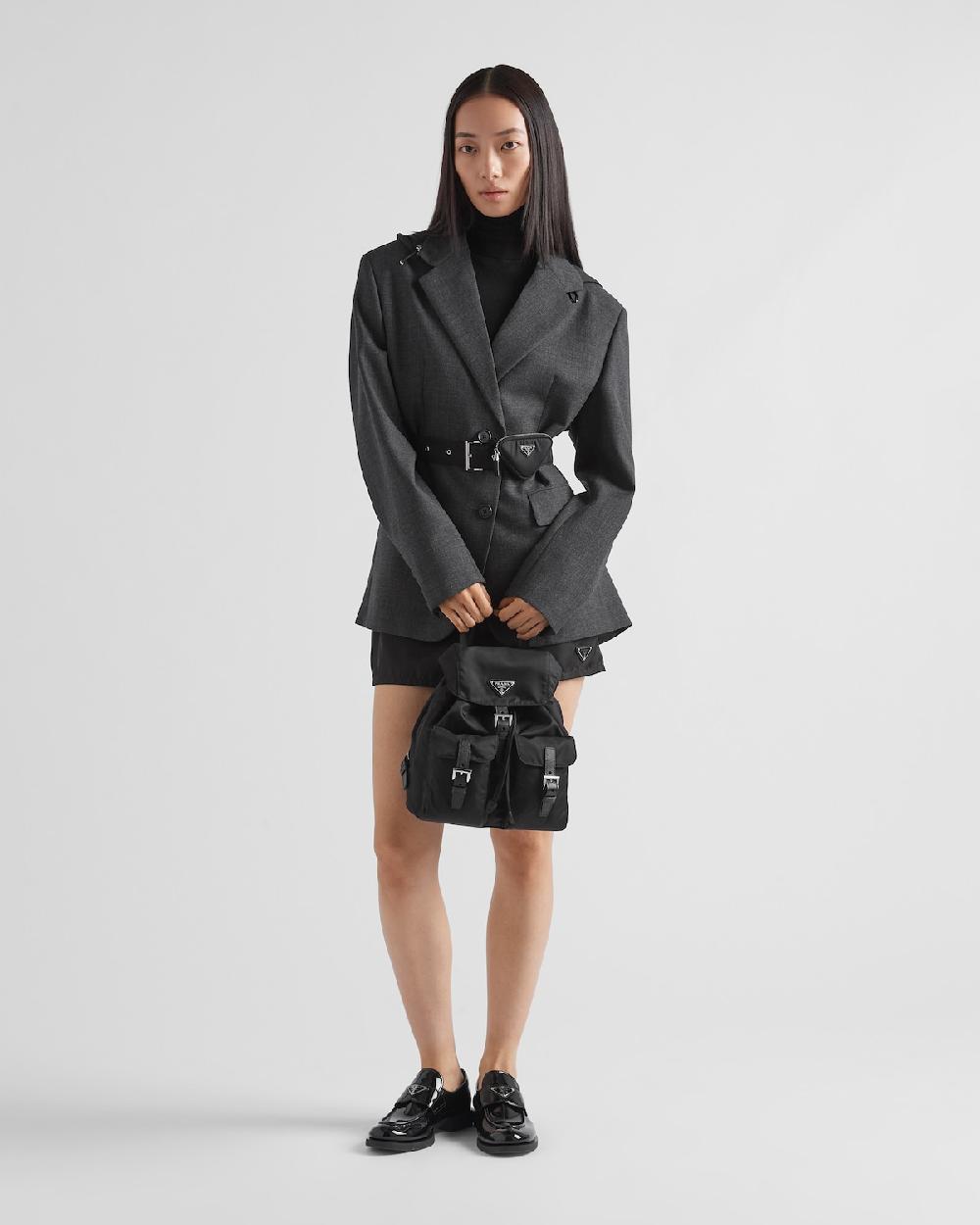 Prada Mochila pequeña de Re-Nylon