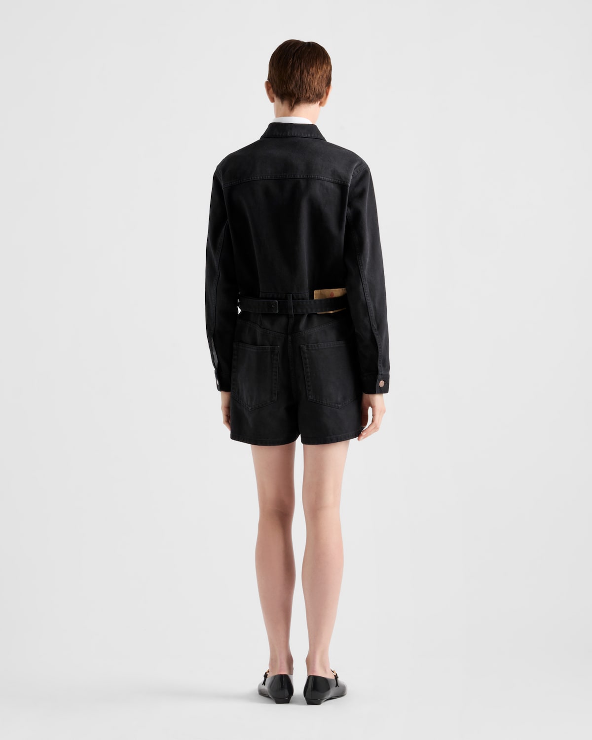 Prada Mono Vaquero Corto