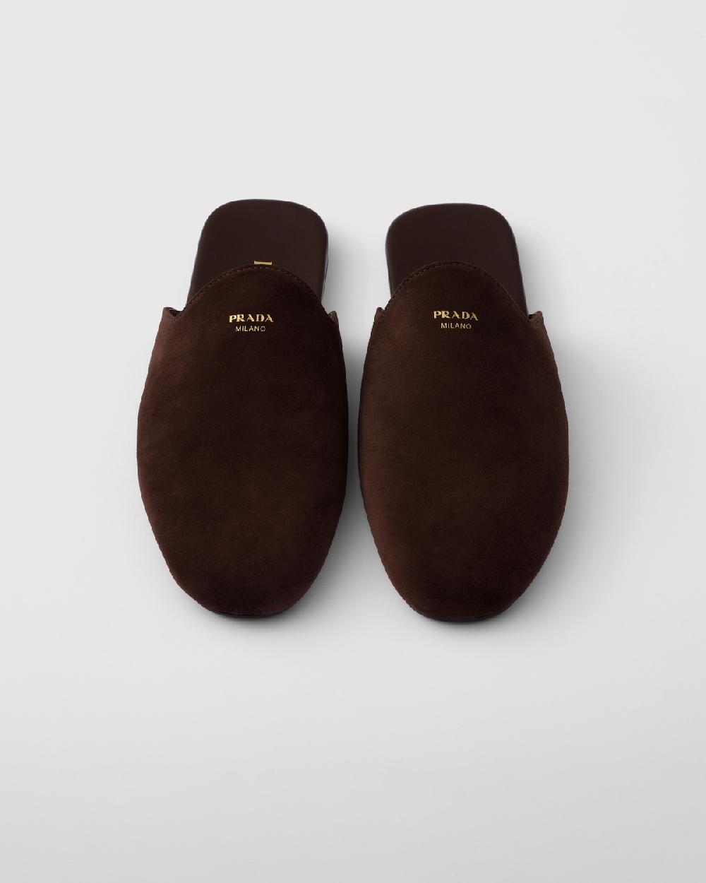 Prada Mules De Ante