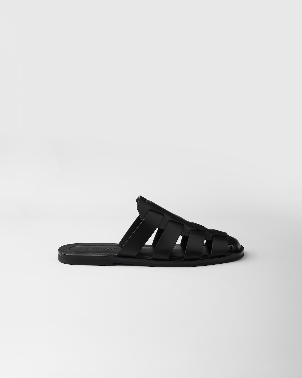 Prada Mules de estilo cangrejeras de piel