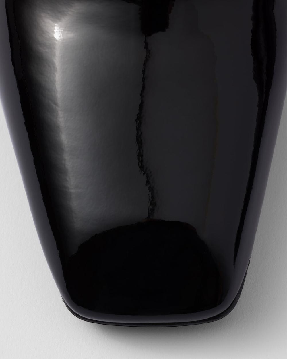 Prada Mules En Charol