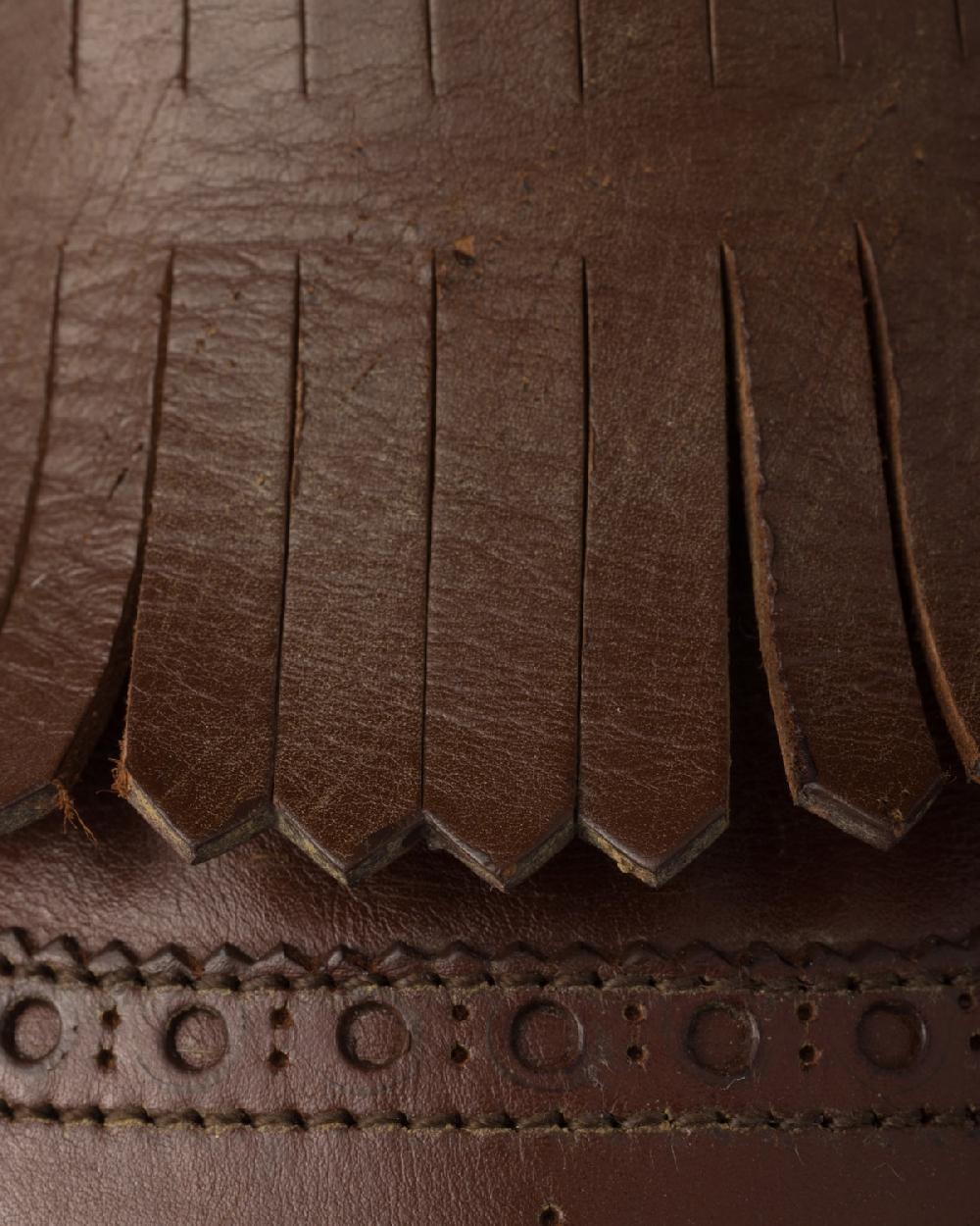 Prada Mules Shuffle De Piel Con Flecos