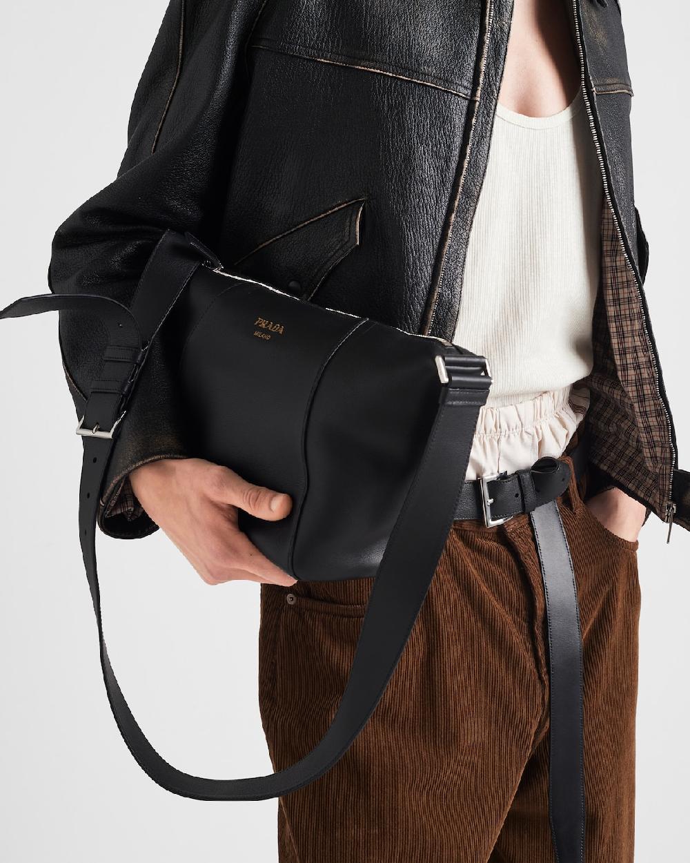 Prada Pantalones Baggy De Pana