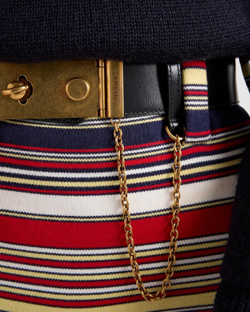 Prada Pantalones Cortos De Algodón