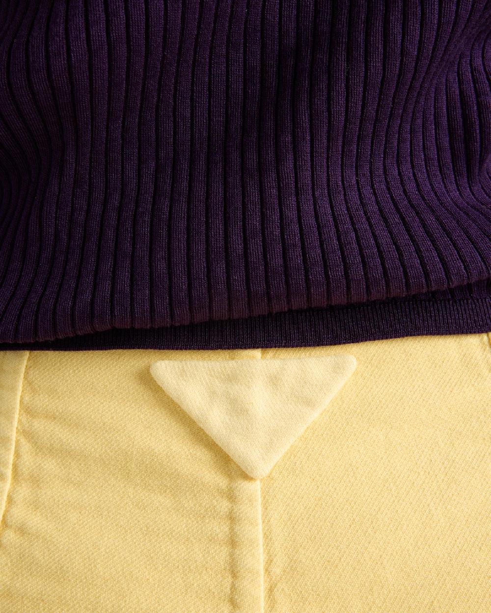 Prada Pantalones Cortos De Algodón Doble