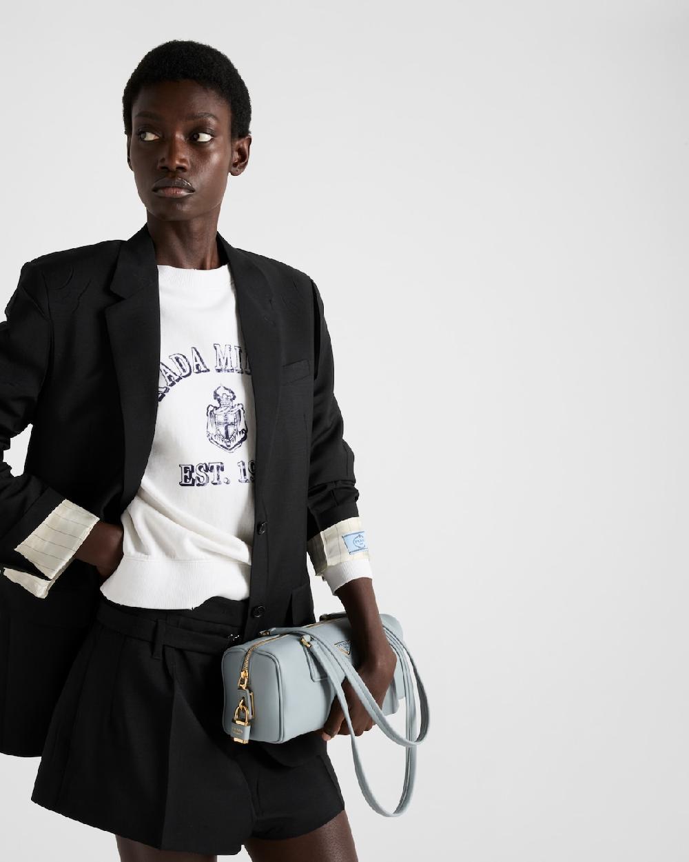 Prada Pantalones Cortos De Kid Mohair