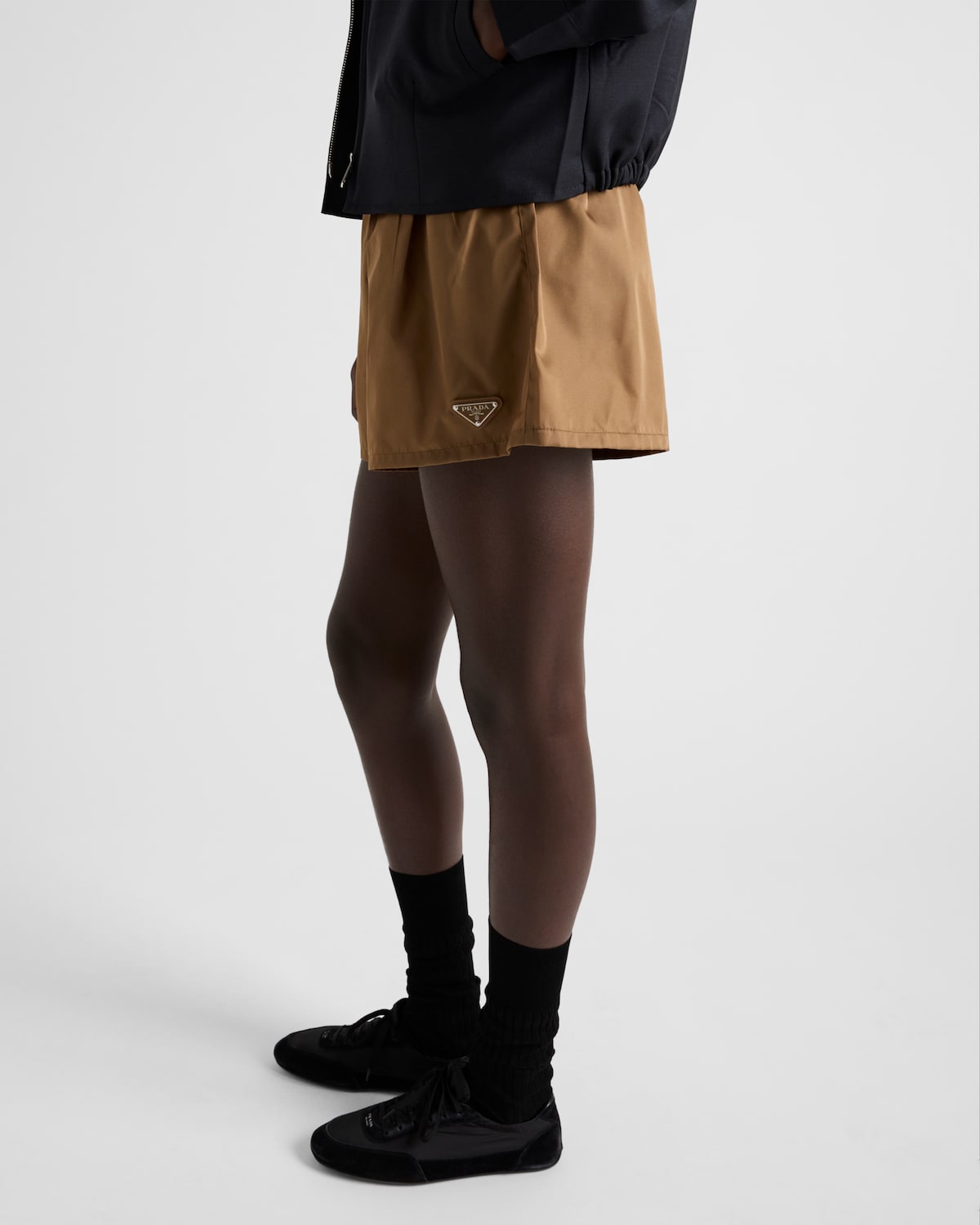 Prada Pantalones Cortos De Re-Nylon