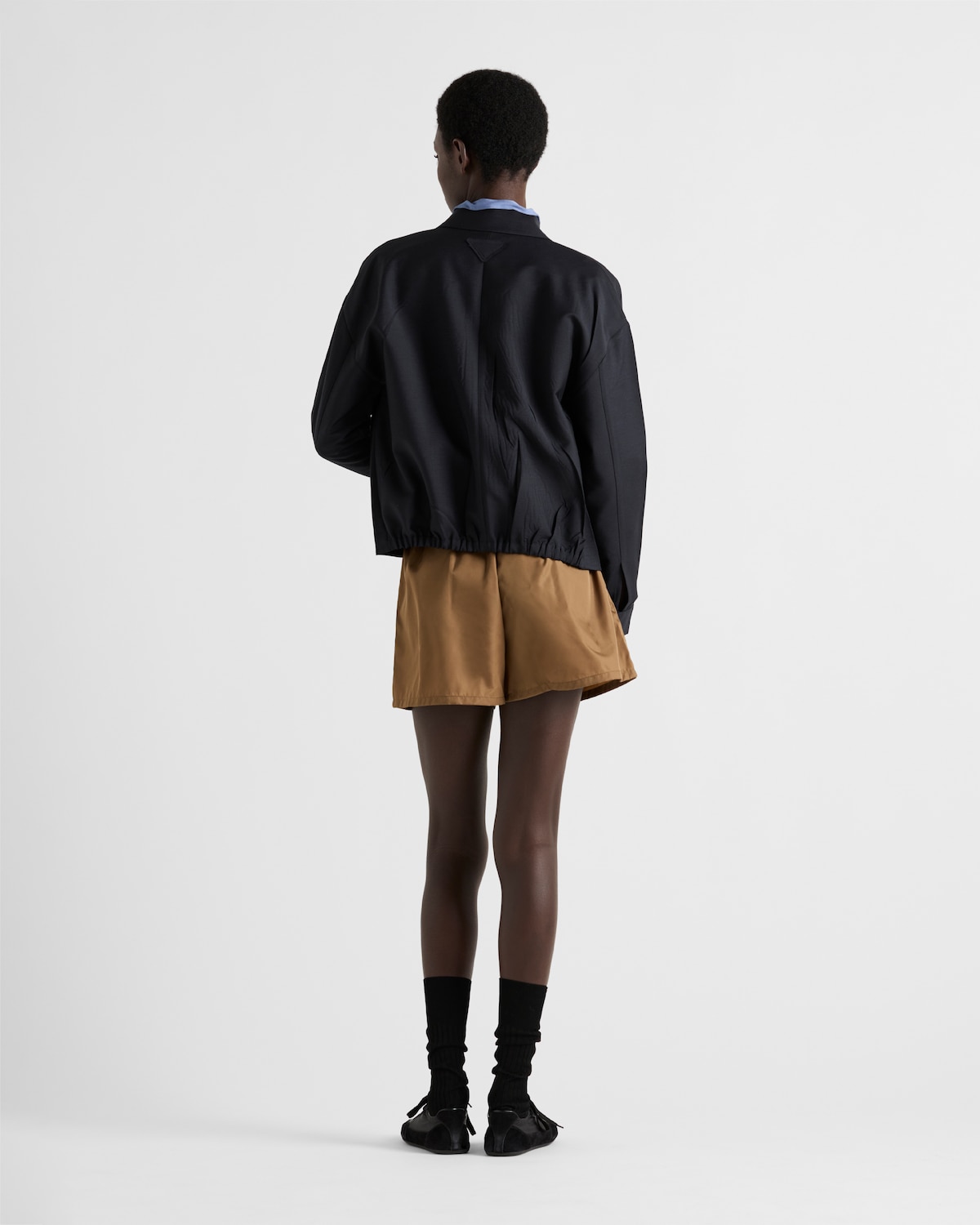 Prada Pantalones Cortos De Re-Nylon