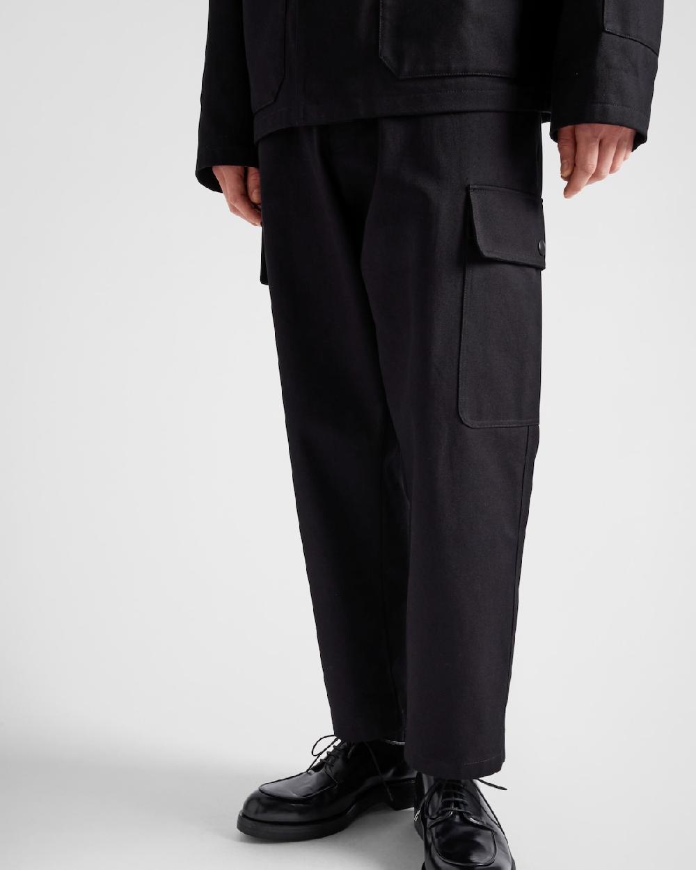 Prada Pantalones De Algodón