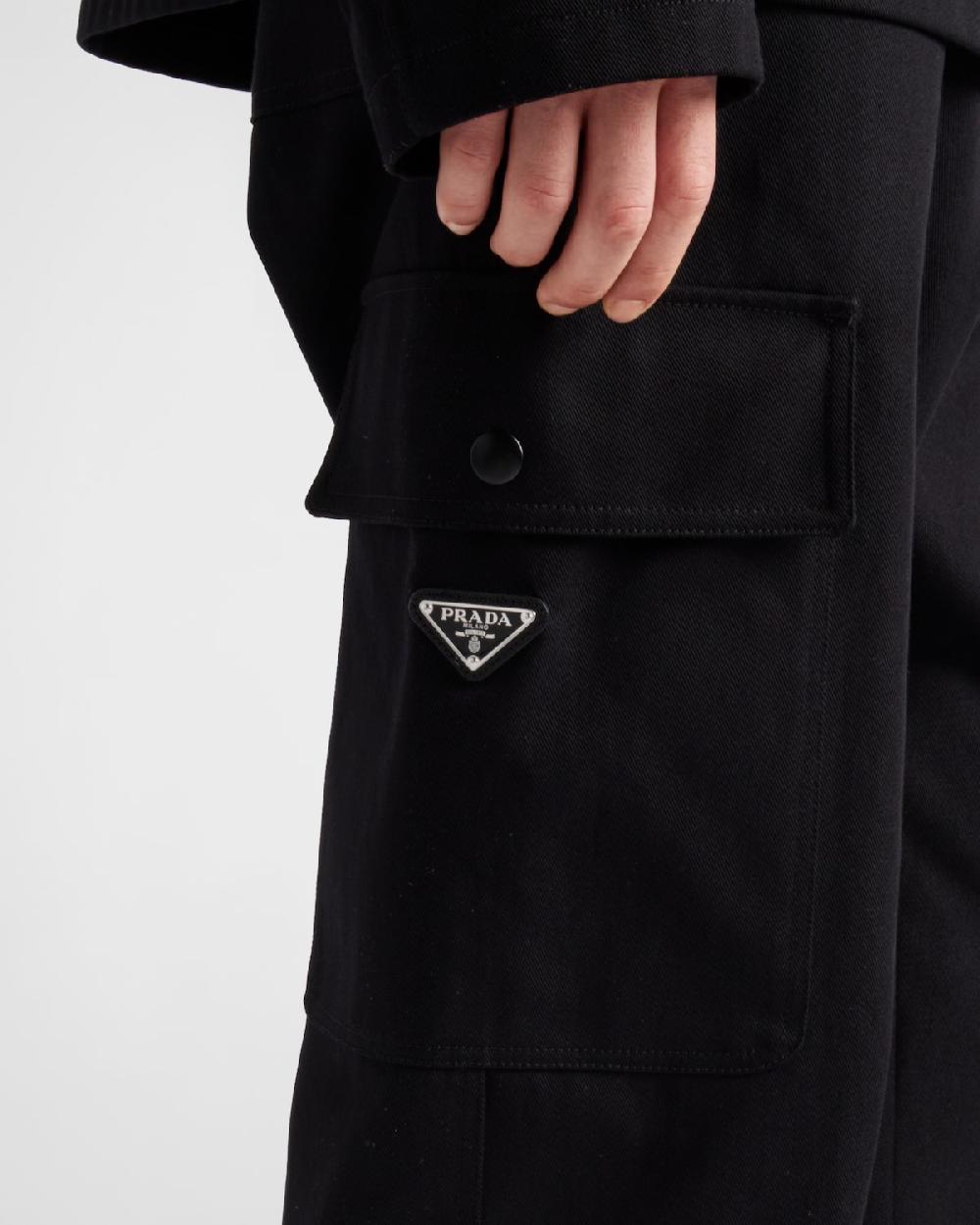 Prada Pantalones De Algodón