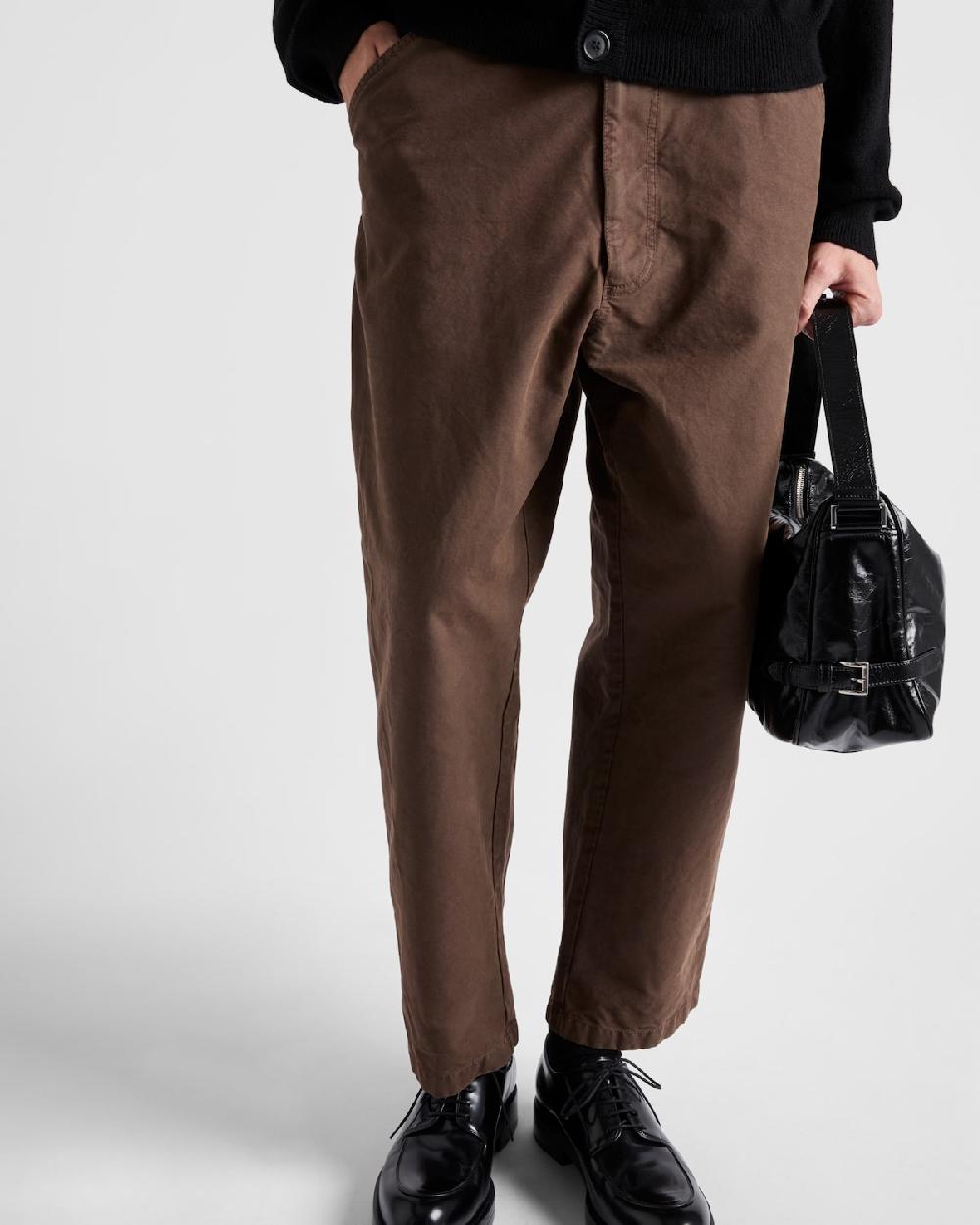 Prada Pantalones De Algodón